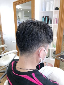 ヘッズ 本八幡店(HEADS) かき上げヘア　ニュアンスマッシュ　サイドパート　韓国マッシュ