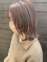 ヘアラウンジ アングゥ(hair lounge ungu)&nbsp;ピンクボブ