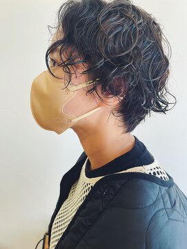 コントラスト ヘアーメイク(contra sto hair make) ショートパーマ〈米澤〉