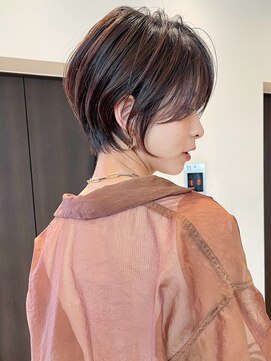 アヴァロン(AVALON) 絶壁解消/ひし形/前下がり/大人ショートボブ/30代/40代★猪狩★