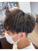 ゆるめ波巻きパーマ