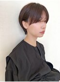 丸みショート/前髪/顔周りカット/透明感/20代30代40代50代
