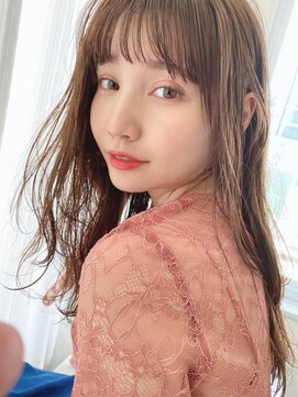 ヘアーズ ベリー 瓢箪山店(hairs BERRY) BERRY/前髪/フレンチカジュアル/アッシュ/美髪/カール