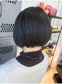 丸みショートボブ