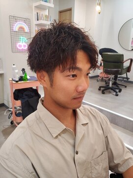 ライズ バイ レボ 柏店(RISE by REVO) カルマパーマ/アッシュブラック/ウルフ/ベリーショート/柏