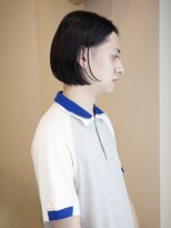 ネロ ヘアサロン ネイビー 渋谷(NERO HAIRSALON NAVY)&nbsp;【赤津美奈】メンズボブ　メンズカット　前髪なし