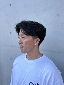 シフト メンズ オンリー サロン 薬院店(SHIFT Men's only salon) 毛流れセンターパート