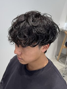 レタッチ バイ フィフス 天神大名(RETOUCH by fifth) シャドウパーマ波巻きスパイラルパーマニュアンスパーマメンズ