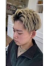 シアン ラ パージュ(cyan LA PAGE) 【LA PAGE】ツーブロックアップバング