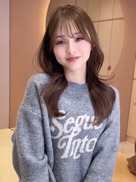 グロー 大宮(GLROW) 前髪顔まわりくびれレイヤー顔まわりカットharuhi