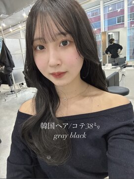 ルアナオオサカ(Luana osaka) 吉岡Style/韓国ヘア/色気◎/暗髪ダークカラー