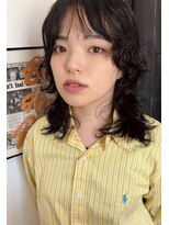 ニコ(HAIR DESIGN ROOM nico)&nbsp;黒髪レイヤーパーマ