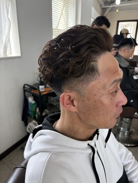 タイドヘアー(tide hair) 毛流れパーマ