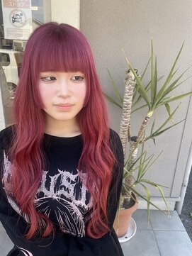 ラファンス イマザト(LaFENCE IMAZATO) ジューシーピンクロングスタイル