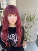 ジューシーピンクロングスタイル