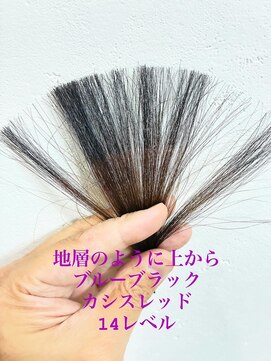 デフラグ(DEFRAG-Peridot huit-) 透明感ブルーブラック