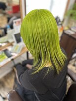 ラウラアンドロー(LAURA&RO)&nbsp;ダブルカラー/ケアブリーチ/インナーカラー/ベージュ【塚口】