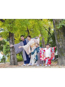 【茨木】七五三 ・成人式・結婚式の参列など、お子様も大人の方もプロの着付け師にお任せ下さい◎