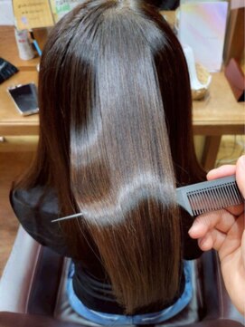 髪質改善/艶髪/ストレートロング