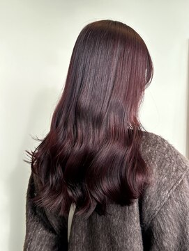 エクテ(ecouter) ノンジアミンカラー春の暖色カラーボルドーブラウン