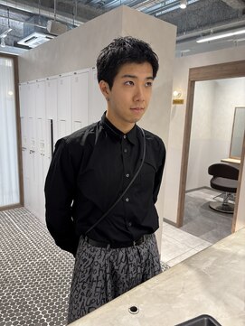 モンルル プル(mon loulou + plus) メンズショート、刈り上げないショート、スパイキーショート