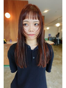 ロビー(LOBBY) オン眉にレイヤー