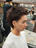 スリーセント 栄(3/cent)&nbsp;マレット/テーパーフェード/スパイキーショート