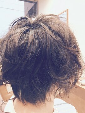ブラッシュ ヘアー スペース(BRUSH HAIR SPACE) ゆるふわショートボブ