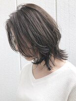 アルバム 新宿(ALBUM SHINJUKU)&nbsp;ミディアムレイヤーベージュ_ブランジュダブルバング_ba115851