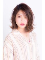 ジャン クロード ビギン 表参道店(JEAN CLAUDE BIGUINE)&nbsp;外はね ナチュラルバレイヤージュ  20代30代40代  くびれ