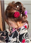 袴・おさげアレンジ♪