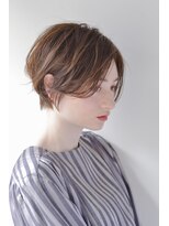 アトリエイトワ(atelier ittowa)&nbsp;くびれヘア/ハイライトカラー/アプリコットオレンジ/美髪/380