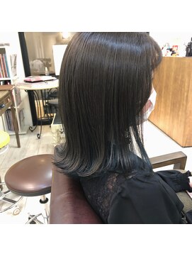 フリッカ(Flicka) グレーパール×ブルーネイビー ［Flicka仙台・宮城］
