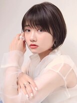 コクーン(Cocoon) ナチュショートボブ☆#Aラインボブ#マロンベージュ