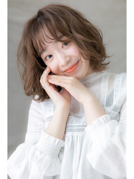 カバーヘア ブリス 戸田公園西口店(COVER HAIR bliss) □シースルーバング大人ボブパーマ204-3★戸田公園20代30代40代