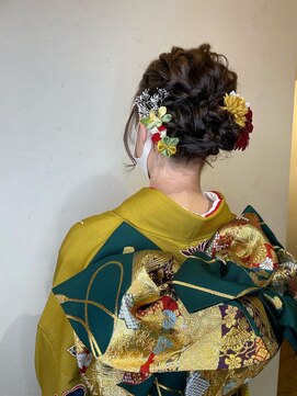 ルチカ(Luccica) 【Luccica】成人式ヘア×ダウンシニヨン