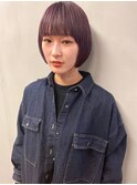 ワイドバング◎pink beige♪