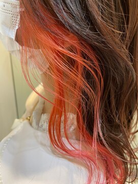 クロエバイラヴィズム 郡山さくら通り店(CLOE by LUVISM) インナーカラー&個性派ピンク