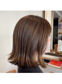 切りっぱなしボブ
