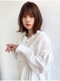 〇外ハネボブ トレンド 顔まわりレイヤー