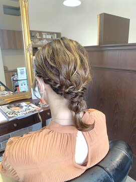 アドラーブル 女池店(adorable) 【ハイライト】【ねじり編み】【アレンジ】【20代30代】