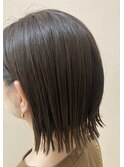 切りっぱなしボブ