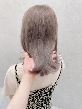 ロンド レア 天神大名店(Lond Le’a) メルティカラー/天神/似合わせカット/ウェーブミディアム