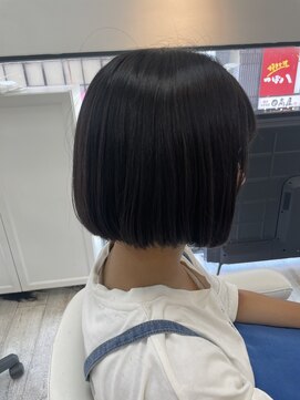 アルターシェリー(aL-ter che'rie) 縮毛矯正＋ボブ[マチルダボブ/ピンクベージュ]