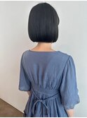 ボブはプツッとコンパクトに/アッシュブラック/ヘルシースタイル