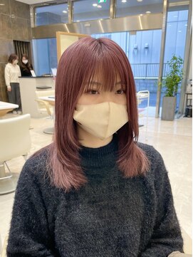 シュヴー 浦安店(CHEVEUX) ラベンダー/くびレイヤー/ハッシュカット/1カ-ル/レイヤーカット