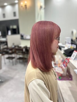 ヘアーワークス ボナ(HAIR WORKS bona.) 透明感カラー×髪質改善ケアトリートメント