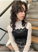 似合わせカット　パーマスタイル　スパイラルパーマ