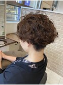 ベリーショートパーマスタイル
