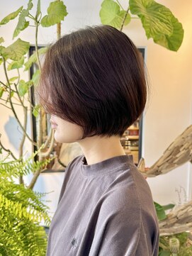 ラーサ(LaHzA) 前髪長めのショートボブ◎